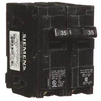 Image for Siemens 35 Amp Double-Pole Type Qp Circuit Breaker from HD Supply