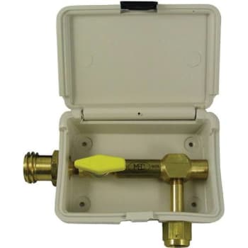Image for Mec Gas Outlet Box Single In Ivory from HD Supply
