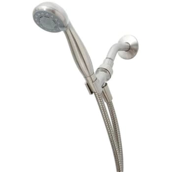 Premier 3-Spray 2.8 In. Single Wall Mount Handheld Rain Shower Head (Brushed Nickel)