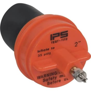 IPS Test-Tite 83662 Natural Rubber Pneumatic Test Plug For 2-Inch Pipe