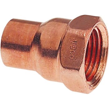 Nibco 1 In. Copper Pressure Cup X FIP Adapter Fitting