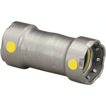 Image for Viega Megapressg 3/4 " X 3/4 " Carbon Steel Coupling No Stop from HD Supply