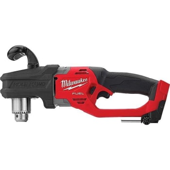 Milwaukee M18 Fuel Gen II 18v Li-Ion Brushless 1/2 In. Hole Hawg Right-Angle Drill