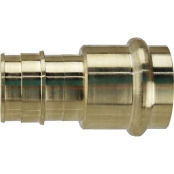 Image for Apollo 1 In. X 1 In. PEX-A Barb Press Adapter (Brass) from HD Supply
