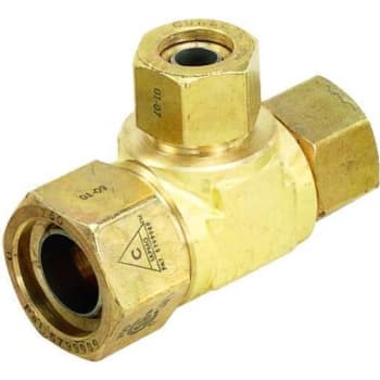 Image for Omega 3/4 In. X 1/2 In. X 1/2 In. Flex Trac Pipe Autoflare Fitting Tee from HD Supply