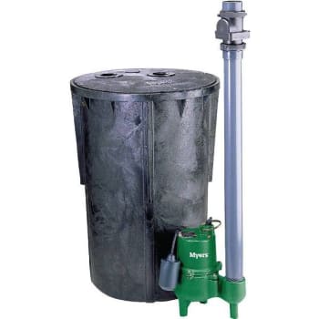 Myers 0.4 HP Cast Iron Pre-Plumbed Sewage/Effluent Pump