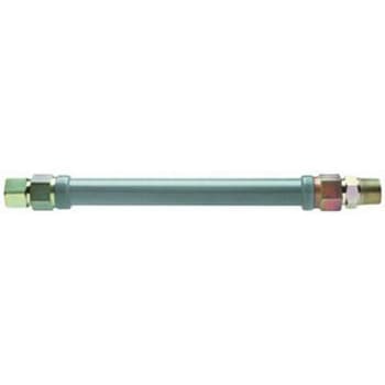 Image for Watts 1 In. Od 3/4 In. Id 3/4 In. Mnpt X 3/4 In. Fnpt 48 In. Stainless Steel Gas Connector from HD Supply