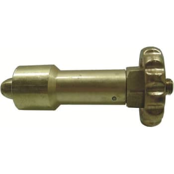 Mec 1-5/16 " Acme X 1/4 " Mpt Brass Handwheel Gas Filler Fitting