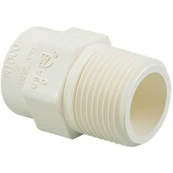 Nibco 1 In. Cpvc-Cts Slip-Joint X Mpt Adapter Fitting