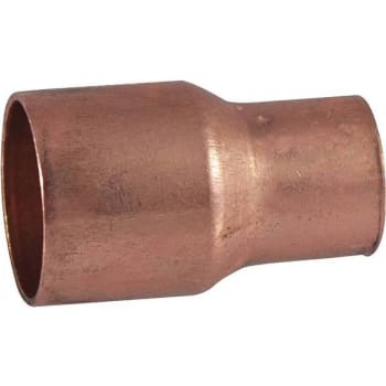 Everbilt 1-1/4 In. X 1 In. Copper Pressure Cup X Cup Reducing Coupling W/Dimple Stop Fitting