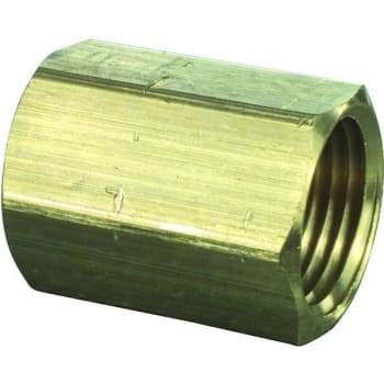 Image for ProPlus 1 In. Brass Coupling Lead Free from HD Supply
