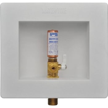 Image for Ips Ips Water-Tite Icemaker Box 1/4 Turn Valve, Water Hammer Arrestor, Lead Free from HD Supply