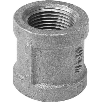Ward 1 In. X 3/4 In. Black Manufacturing Malleable Reducing Coupling