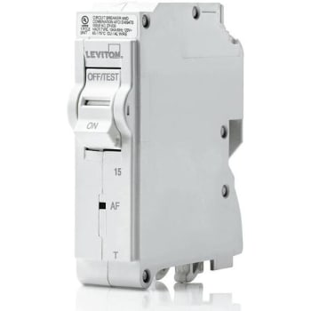 Image for Leviton 15 Amp 120 V Afci 1-Pole Thermal Magnetic Branch Circuit Breaker from HD Supply