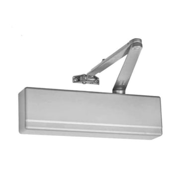 Image for Sargent Surface Door Closer Standard Para Arm Thru Bolts Spray Aluminum Enamel from HD Supply