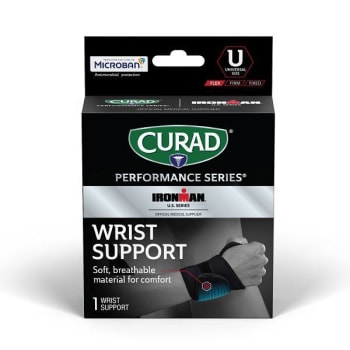 Image for Curad Performance Series Ironman Wrist Support Wrap-Around Universal from HD Supply