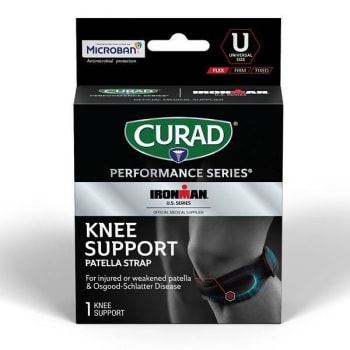 Image for Curad Performance Series Ironman Patella Strap Knee Support Universal from HD Supply