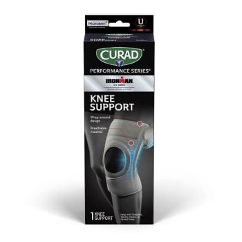 Image for Curad Performance Series Ironman Knee Support With Side Stabilizers Adjustable from HD Supply