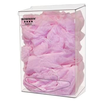 Bowman Dispensers Bulk Dispenser - Single - Tall Clear Petg Plastic