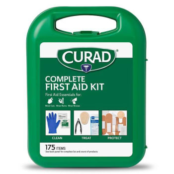Image for Curad Complete 175 Piece First Aid Kit from HD Supply
