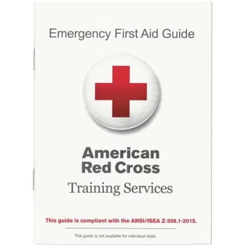 Image for First Aid Only First Aid Guide Refill from HD Supply