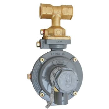 Excela-Flo Female Pol X 3/4 In. FNPT 625000 Btu/Hr Compact Twin Stage Regulator