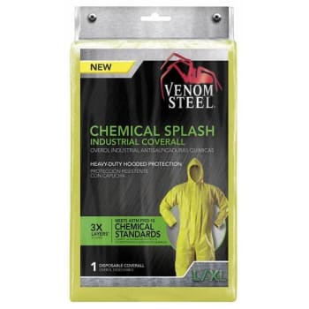 Image for Venom Steel Chemical Splash Coveralls L/xl from HD Supply