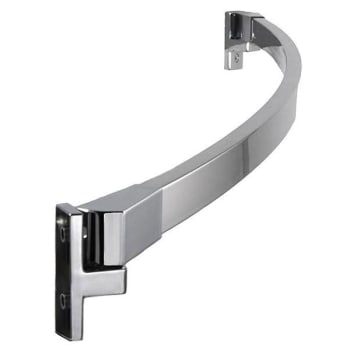 Image for Preferred Bath Adjustable Curved 60" Rectangle Bar Shower Rod Bright Polished from HD Supply