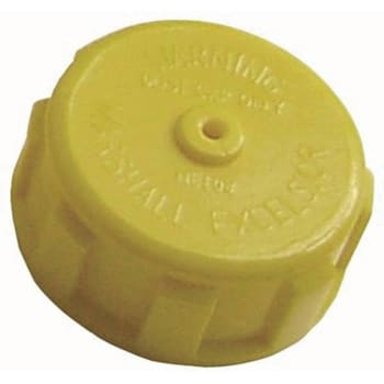 Mec 1-1/4 In. Yellow Acme Plastic Cap