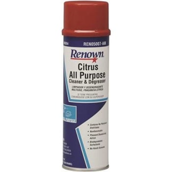 Image for Renown 19 Oz. Citrus All Purpose Aerosol Cleaner And Degreaser from HD Supply