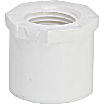 Image for ProPlus 1 In. X 1/2 In. PVC Sch 40 Slip X FIP Bushing from HD Supply