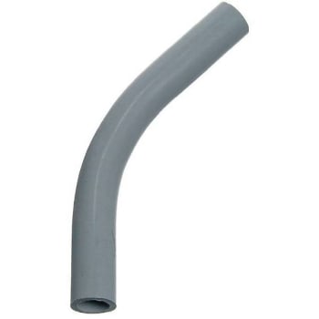 Image for Carlon 1/2 in. 45-Degree Schedule 40 PVC Plain End Standard Radius Elbow from HD Supply