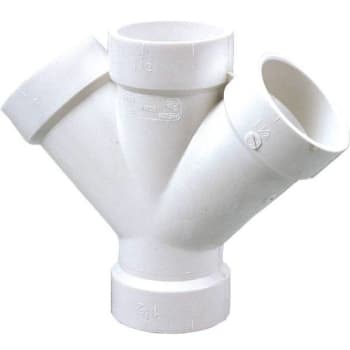 Image for Nibco 1-1/2 In. PVC DWV All Hub Double Wye Fitting from HD Supply