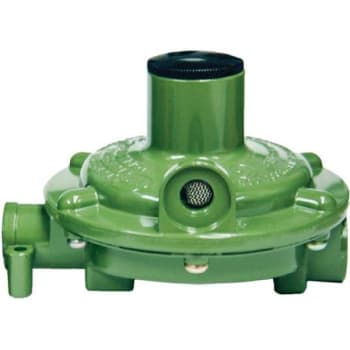 Image for Mec Single Stage Regulator 11 In. Wc 90-Degree Vent 1/4 In. FNPT X 3/8 In. FNPT from HD Supply