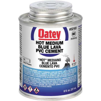 Image for Oatey Blue Lava 16 Oz. Medium PVC Cement (Blue) from HD Supply