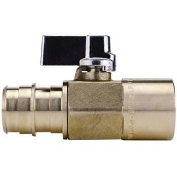 Image for Apollo 3/4" Brass Pex-A Barb X 3/4" Solder Ball Valve from HD Supply
