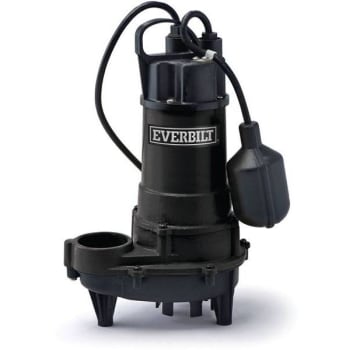 Image for Everbilt 1/2 HP Effluent Pump w/ Tethered Switch from HD Supply