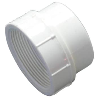 Image for Nibco 6 In. PVC DWV Spigot X FIP Coupling Adapter Fitting from HD Supply