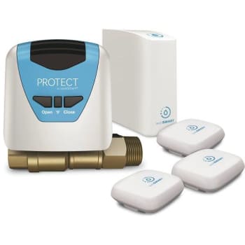 Image for Leaksmart 1 In. Protect By Flow Meter Shut-Off Valve Kit from HD Supply