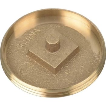 Image for Oatey 3 In. Brass Cleanout Plug Countersunk from HD Supply