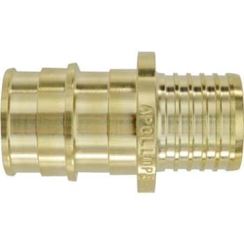 Apollo 3/4 In. Brass PEX-A Barb X Polybutylene Coupling