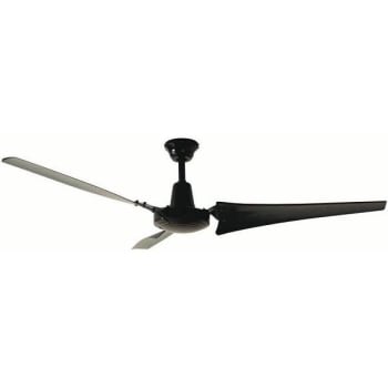 Image for Hampton Bay 60 In. Black Industrial Indoor Ceiling Fan W/ Wall Control from HD Supply