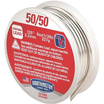 Image for Worthington 8 Oz. 50/50 Leaded Solder from HD Supply