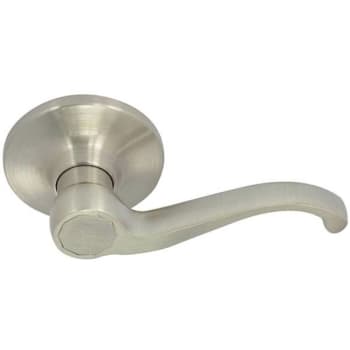 Image for Better Home Products Pacific Heights Reversible Door Lever (Satin Nickel) from HD Supply