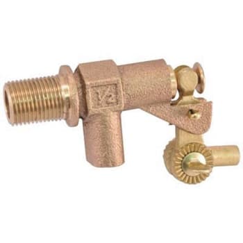 ProPlus 1/2 In. Mip Plain Out Lead-Free Flat Valve