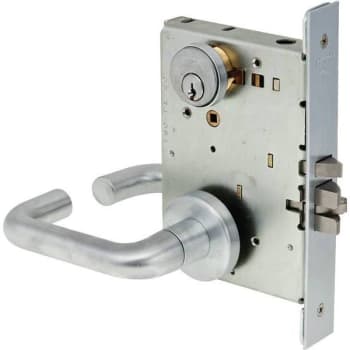 Image for Schlage L Mortise Classroom Lockset Without Escutcheon (Satin Chrome) from HD Supply
