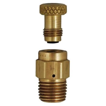 Image for Mec 1/4 In. Mnpt Fixed Liquid Level Vent Valve Brass from HD Supply