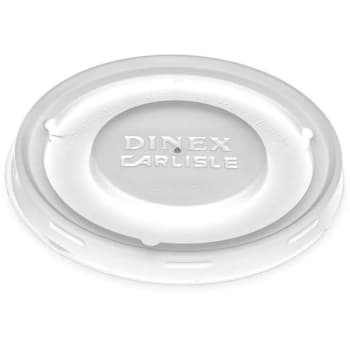 Image for Dinex International DX3000 8 oz. Mug and DX3200 5 oz. Bowl 3.5 in. Translucent Lid from HD Supply