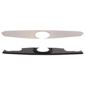 Image for Premier 3-Hole Deck Plate (Brushed Nickel) from HD Supply