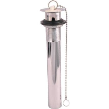 Image for ProPlus 1-1/4 In. X 5 In. 1-Piece Bathroom Po Plug (Chrome Plated Brass) from HD Supply